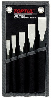 Picture of Flat Chisel Set in wallet 5PC QGPAQ0505