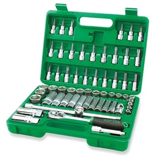 Picture of 3/8"Dr Socket & Bit set 60PCS (metric) QGCAI6001