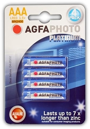 Picture of AGFA PHOTO DIGITAL ALKALINE BATTERY AAA CARD4