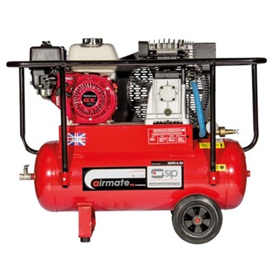 Picture of SIP 04444 Industrial ISHP5.5/50 Super Petrol Compressor