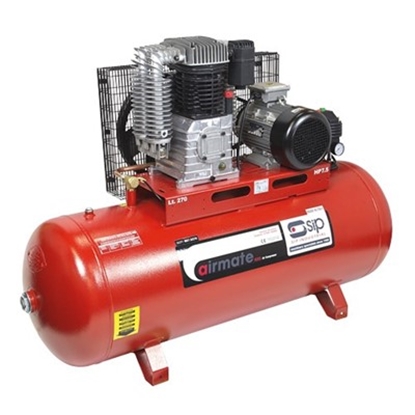 Picture of SIP 06291 Airmate Industrial Super ISBD7.5/270 Belt Drive Air Compressor