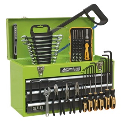 Picture of Portable Tool Chest 3 Drawer with  93pc Tool Kit
