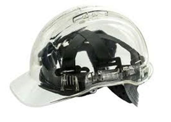 Picture of PEAK VIEW HARD HAT VENTED - CLEAR