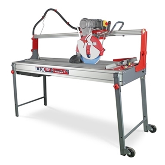 Picture of Rubi DX-350-N 1000 Laser & Level Wet Saw - 230v - Zero Dust