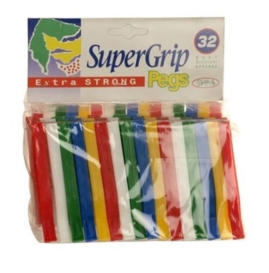 Picture of SUPER GRIP CLOTHES PEGS