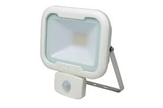 Picture of Robus Remy 10W 4000K White LED Floodlight with PIR Sensor