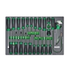 Picture of 8 Drawer Tool Trolley (EPE Foam Trays) with free Toptul Merchandise