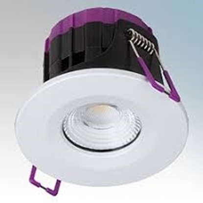 Picture of ULTIMUM 7W IP65 Fire Rated Downlight, colour selectable, white trim