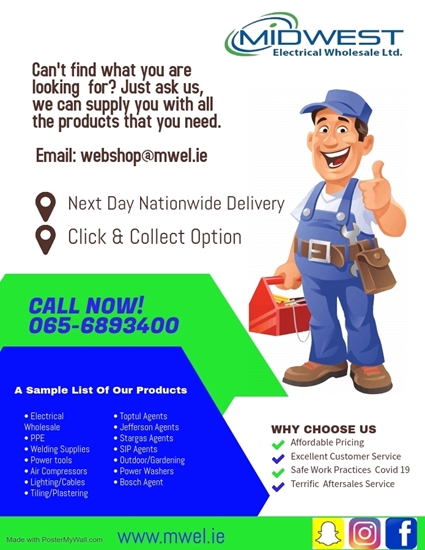 Picture of webshop contact details
