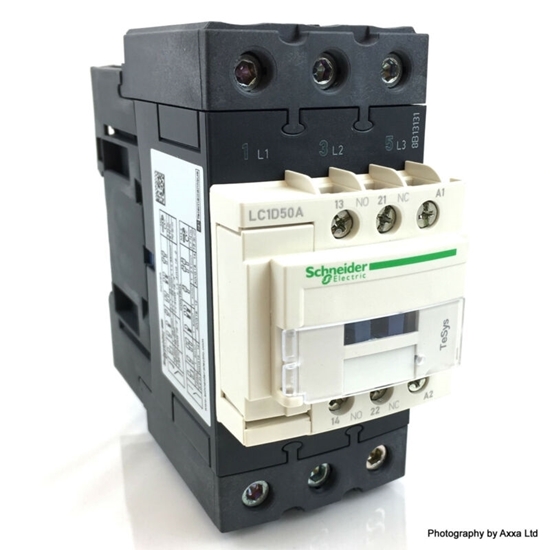 LC1D150N7 Schneider Electric, Contactor Schneider Electric TeSys D LC1D de  3 polos, 3 NA, 150 A, bobina 400 V ac, 744-7276