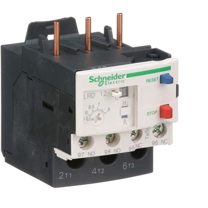 Picture of Schneider Electric Overload Relay NO/NC, 5.5 → 8 A, 8 A LRD12