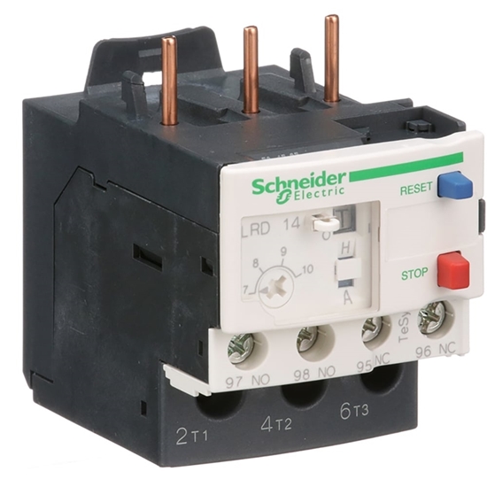 Picture of Schneider Electric Overload Relay NO/NC, 7 → 10 A, 10 A  LRD14