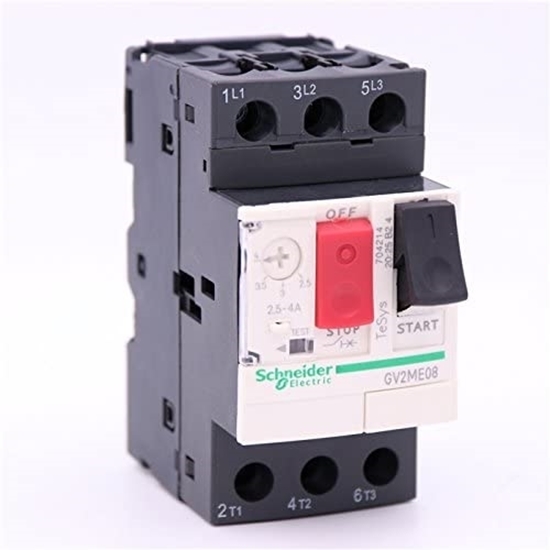 Picture of TeSys GV2ME motor circuit breaker 2.5-4A  GV2ME08