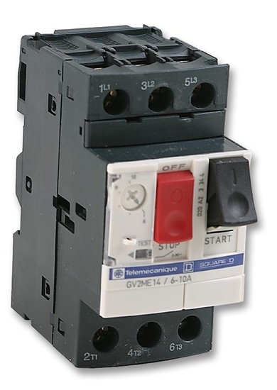 Picture of TeSys GV2ME motor circuit breaker 6-10A GV2ME14