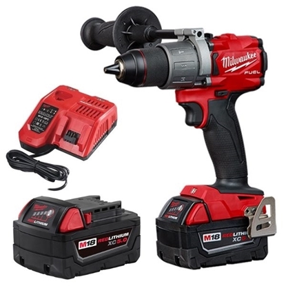 Picture of Milwaukee M18FPD2-502X 18V FUEL Gen 3 Combi Drill Kit