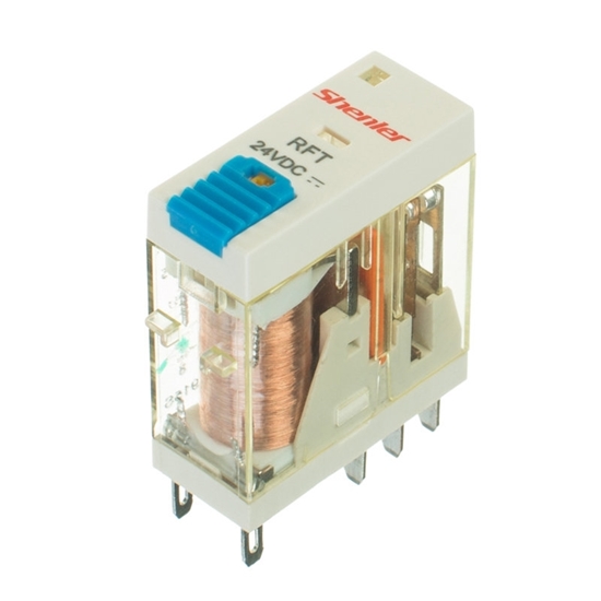 Picture of Relay 8Pin 24Vdc 2 Pole C/O 8Amp  RFT2CO024LT