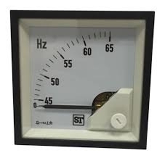Picture of Frequency Meters 72 x 72 45-55-65 Hz, 200-250 ZQ74-46243N1CAW0ST