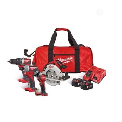 Picture of Milwaukee M18 BLPP4D-502B 18V Brushless Kit With 2 x 5.0Ah Batteries