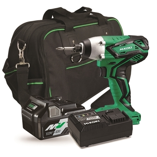 Picture of HiKoki WH18DGL 18V Impact Driver Kit