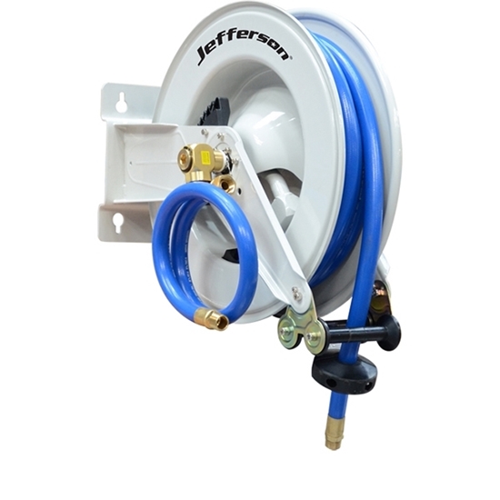 Picture of 10m 3/4" Industrial Auto Retracting Air Hose Reel - JEFHOSRLH10-3-4