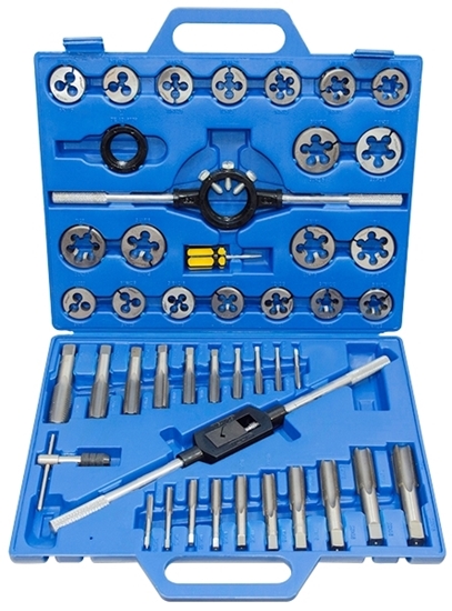 Picture of 45 Piece Metric Tap & Die Set - JEFTAPDSTU45M