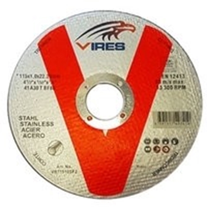 Picture of VR11510SF2: Vires S/S2 Cutting Disc 115mm x 1.0mm VR11510SF2