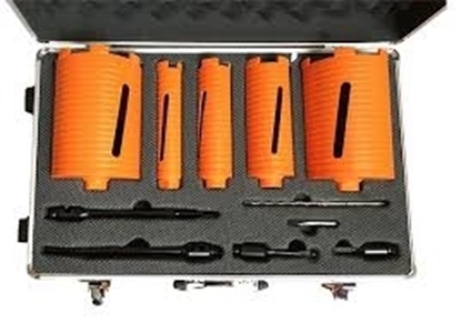 Picture of 5 Piece Core Drill Kit - JEFCB5S42-150