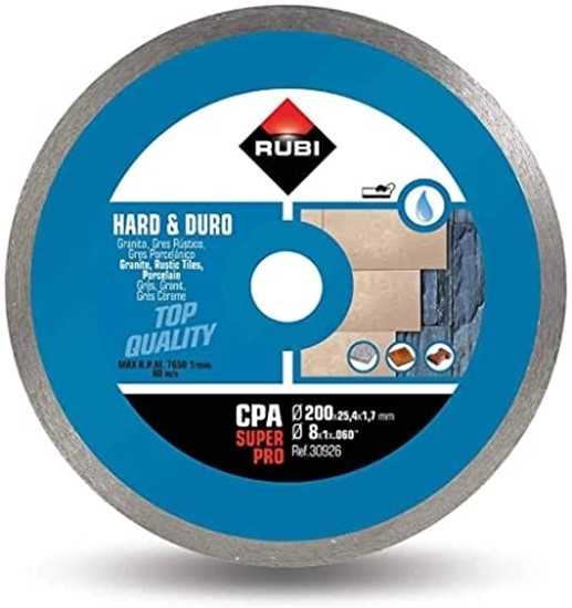 Picture of Rubi Diamond Blade for Hard Materials Continuous 30926