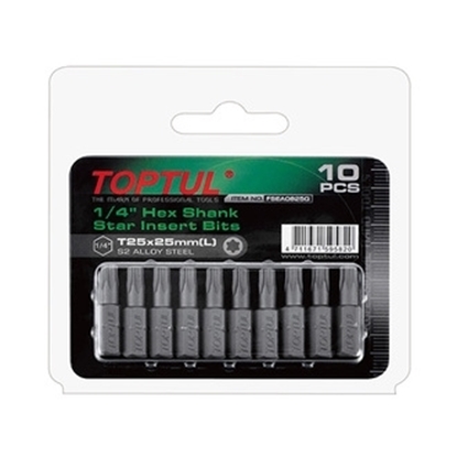 Picture of T27 25mm Screwdriver Bit Set 10pce QFSEA0827G