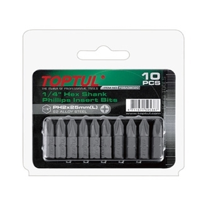 Picture of PH1 25mm Screwdriver Bit Set 10pce QFSBA0801G