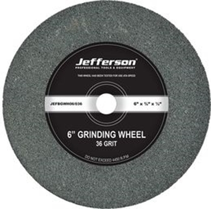 Picture of 6" Bench Grinder Wheel 36 Grit JEFBGWH06-036