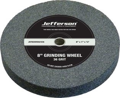 Picture of 8" Bench Grinder Wheel 36 Grit JEFBGWH08-036
