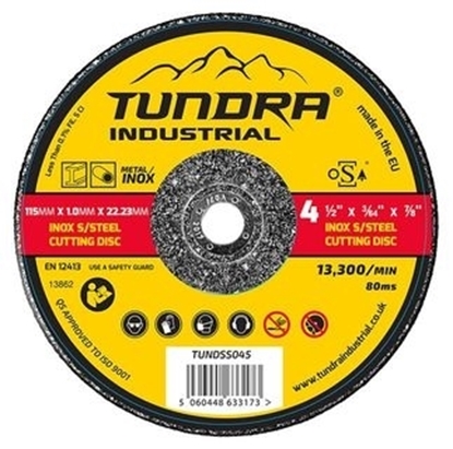 Picture of Tundra Industrial 4.5" INOX Cutting Disc  TUNDSS045