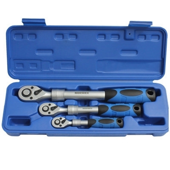 Picture of 3Pce Telescopic Ratchet Handle Set