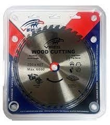 Picture of Vires TCT Chopsaw Blade 250mm T40 30mm bore VRTCT25040C