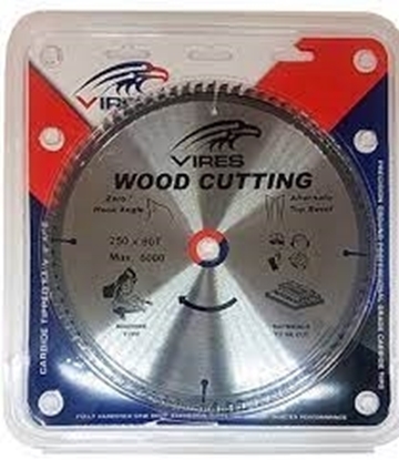 Picture of Vires TCT Chopsaw Blade 250mm T80 30mm bore VRTCT25080C