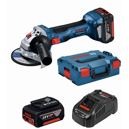 Picture of Bosch GWS 18V-7 125 mm Kit Cordless
