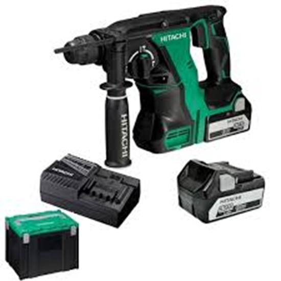 Picture of HiKoki DH18DBL 18V 2x 5.0Ah SDS-Plus Rotary Hammer Drill