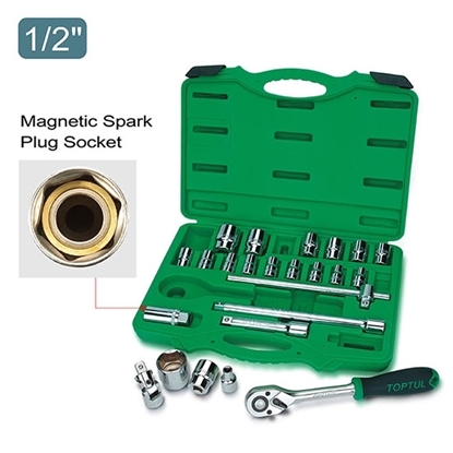 Picture of 1/2"Dr Socket set 24Pc (metric) QGCAI2404