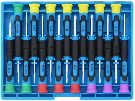 Picture of 15 Piece Precision Screwdriver Set  JEFSDS15PR