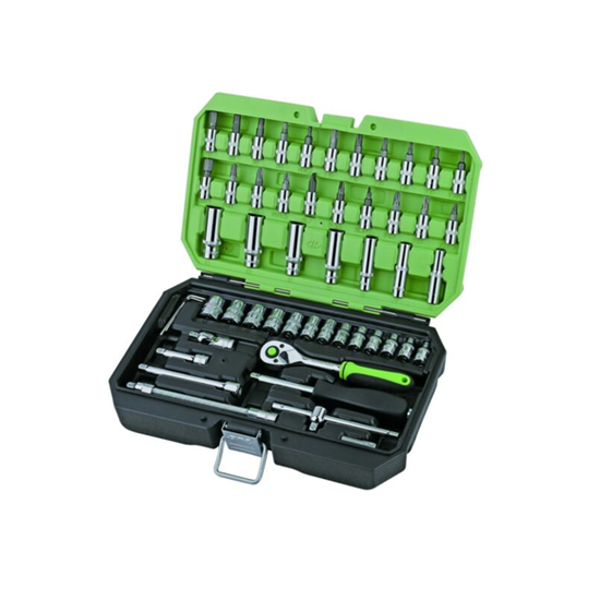 Picture of 52 Piece 1/4" Drive Socket Set JEFSOC012