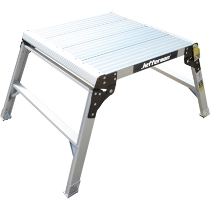 Picture of 600mm Wide 2 Tread Aluminium Work Platform - JEFLADWP02-600