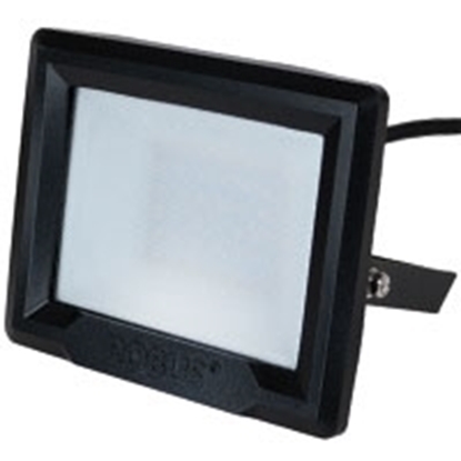 Picture of HiLume 50W LED flood light, IP65, Black, 4000K, c/w 1m flex RHL5040-04