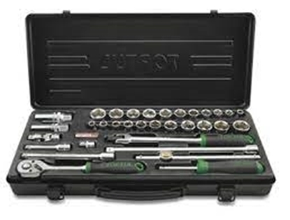Picture of 3/8"Dr Socket set 33Pc (metric & sae) QGBB3318