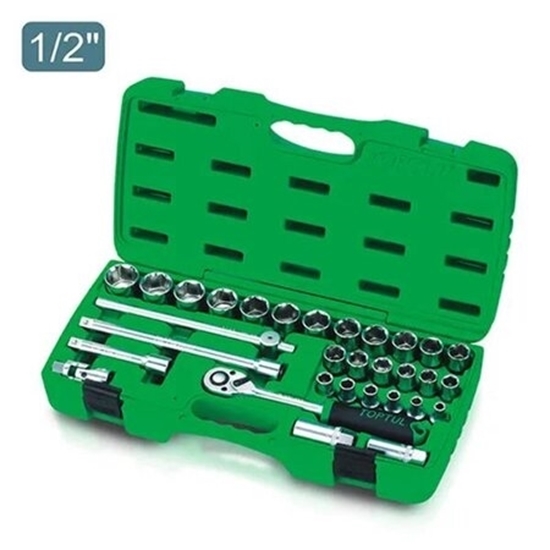 Picture of 1/2"Dr Socket Set 31Pc (metric) QGAAI3104