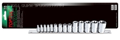 Picture of 14PC Star Socket Rail Set E4 - E24 QGAAR1402