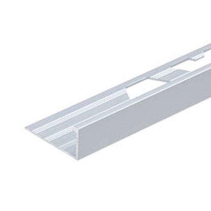 Picture of 10mm Trim Chrome Aluminium Straight Edge x 25 4552