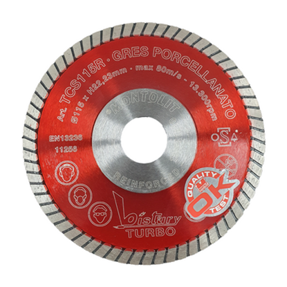 Picture of Montolit TCS Turbo 115mm Diamond Blade TCS115R