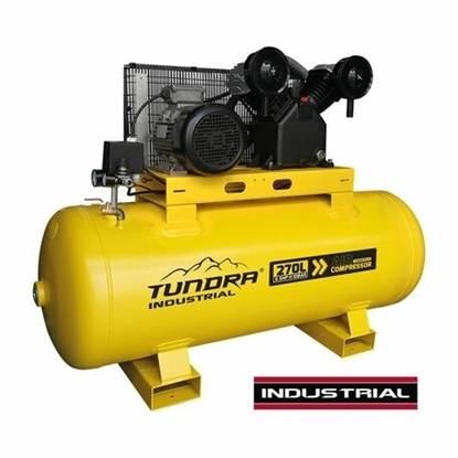 Picture of Tundra 270 Litre 5.5HP 10 Bar Industrial Compressor (3 Phase)