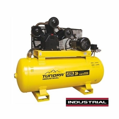 Picture of Tundra 270 Litre 10HP 10 Bar Industrial Compressor (3 Phase) TUNCIND270L-10.0